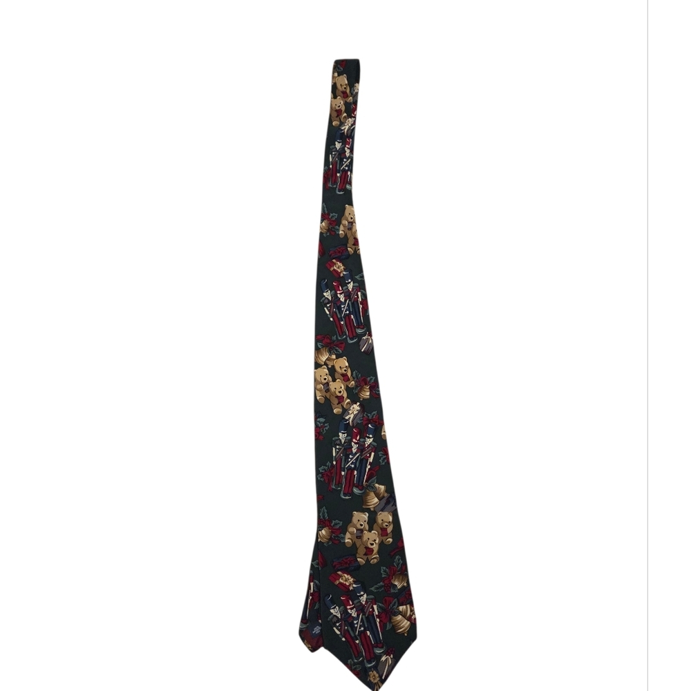 Vintage Zylos George Machado Silk Holiday Tie